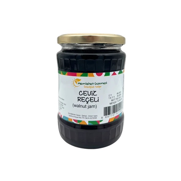 Vafi Reçel Serisi Ceviz Reçeli 700 gr 1 ADET ürün görseli 1