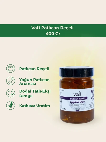 Patlıcan Reçeli 400 Gr MG 1 ADET - Resim 2