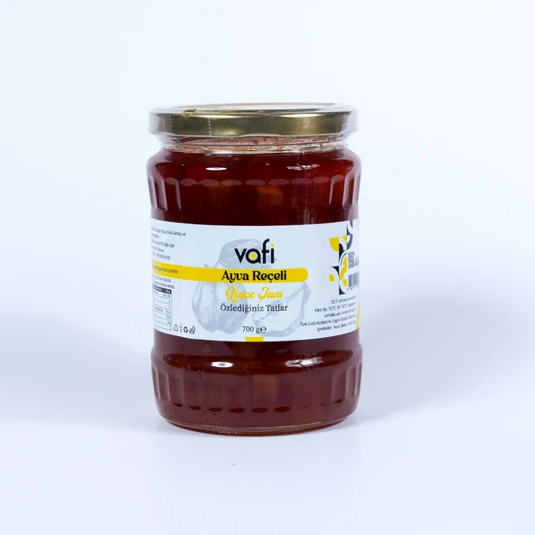 Vafi Reçel Serisi Ayva Reçeli 700 gr  1 ADET ürün görseli 1