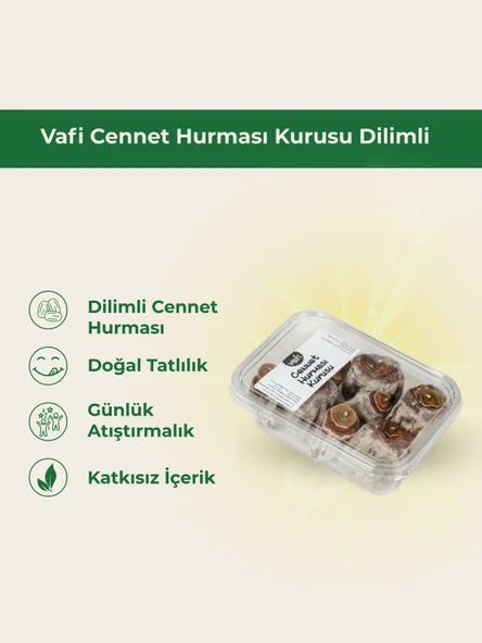 Cennet Hurması Kurusu Dilimli 1 KİLOGRAM - Resim 2