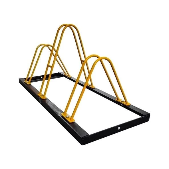 Bisiklet Parkı, Park Demiri Üçlü Eko Çift Yönlü 40x112,5 cm ürün görseli 1