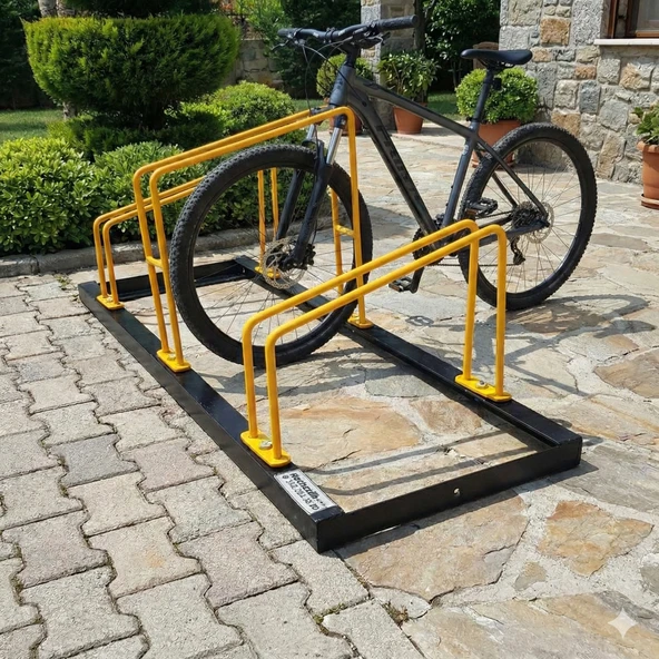 Bisiklet Parkı, Park Demiri Üçlü Eko 40x112,5 cm ürün görseli 1