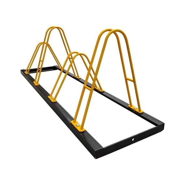Bisiklet Parkı, Park Yeri Dörtlü Eko Çift Yönlü 40x150cm ürün görseli 1