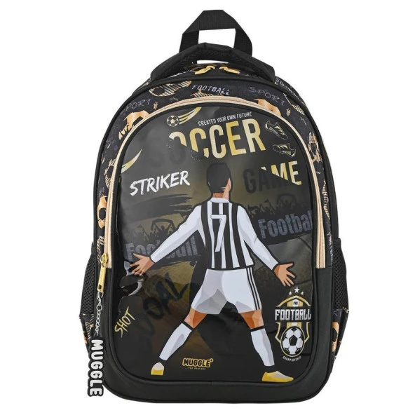 MUGGLE MU-9140 İlkokul Sırt Çantası Soccer Game ürün görseli 1