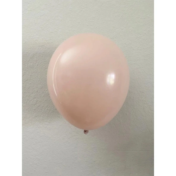 Retro Pink Blush( Pembe Pudra) Pastel Balon 5 li ürün görseli 1