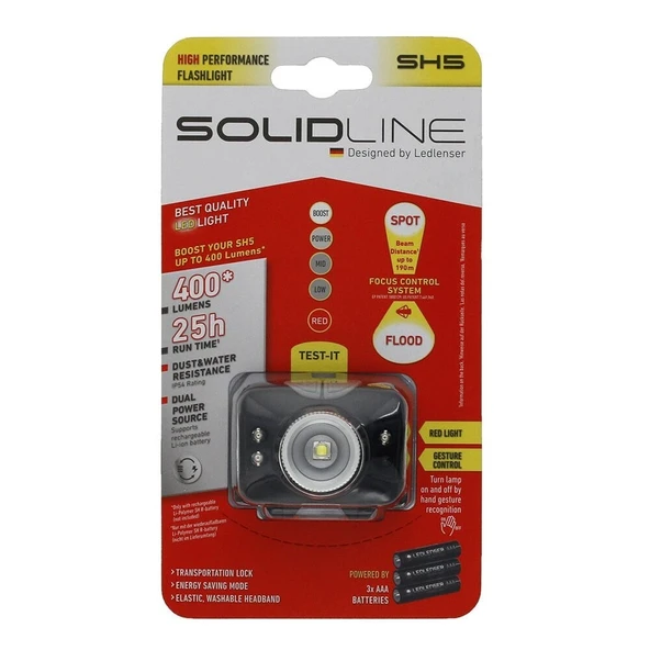 Soli̇dli̇ne Sh5 Kafa Feneri̇ - Resim 7