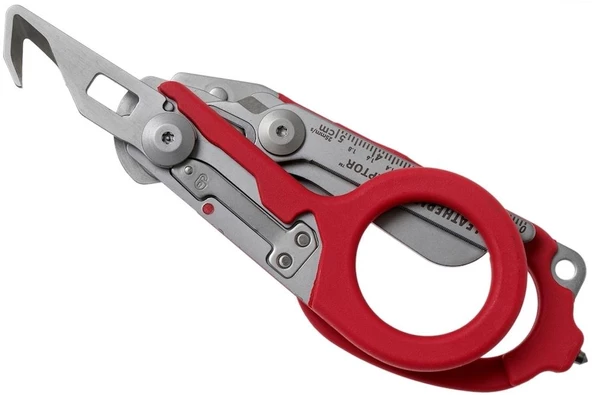 Leatherman Raptor Rescue Red Makas - Resim 4