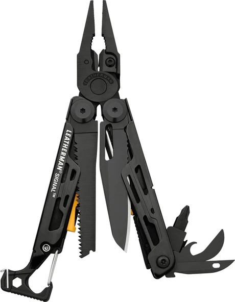 Leatherman Si̇gnal Black Multi̇ Tool ürün görseli 1