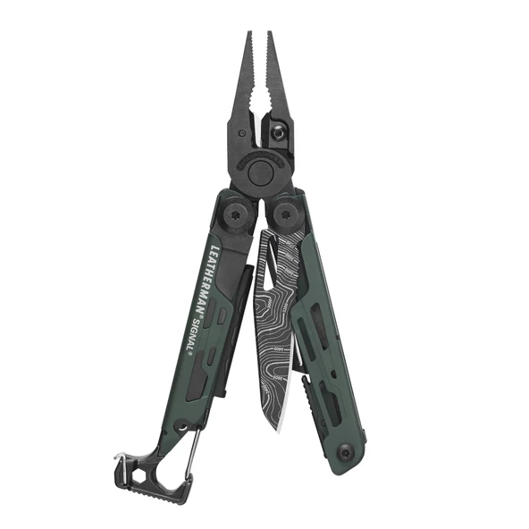 Leatherman Si̇gnal Green Topo Blade Multi̇ Tool ürün görseli 1
