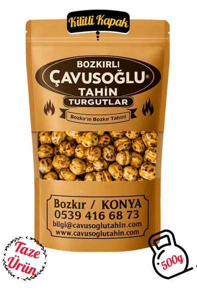 Bozkırlı Çavuşoğlu Çifte Kavrulmuş Bozkır Sarı Leblebi 500g ürün görseli 1