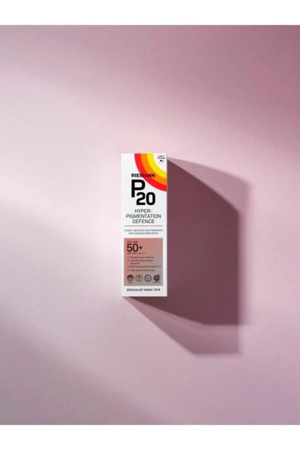 Riemann P20 Pigmentation Defence . SPF50+ Koruyucu Güneş Kremi ürün görseli 1