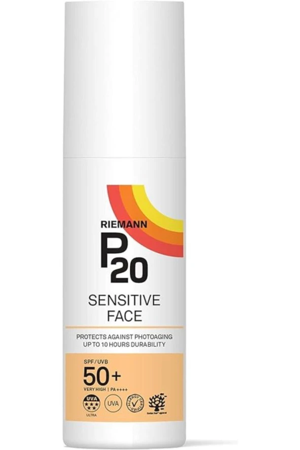 Riemann P20 Hassas Yüz SPF50+ Koruyucu Güneş Krem - 50 gr ürün görseli 1
