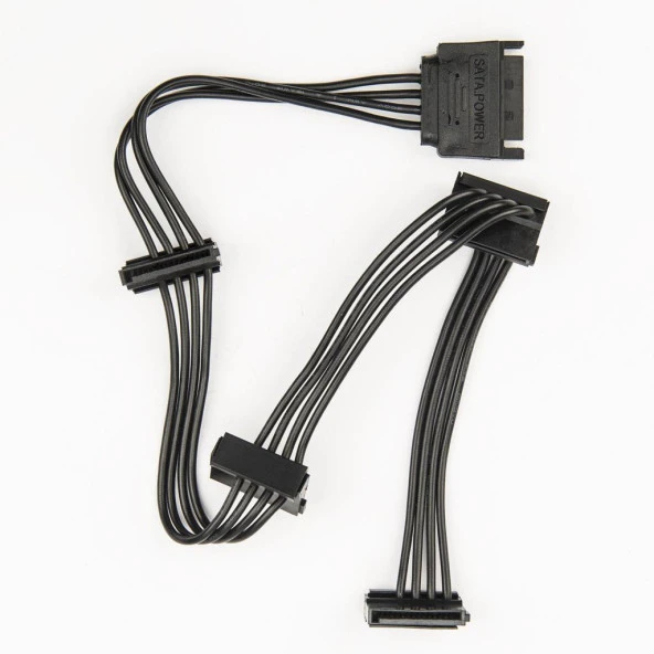 Sata Power Çoklayıcı Kablo 4 portlu - Resim 6