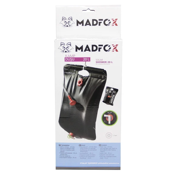 Madfox Solar Shower Kamp Duşu 20 Lt - Resim 5