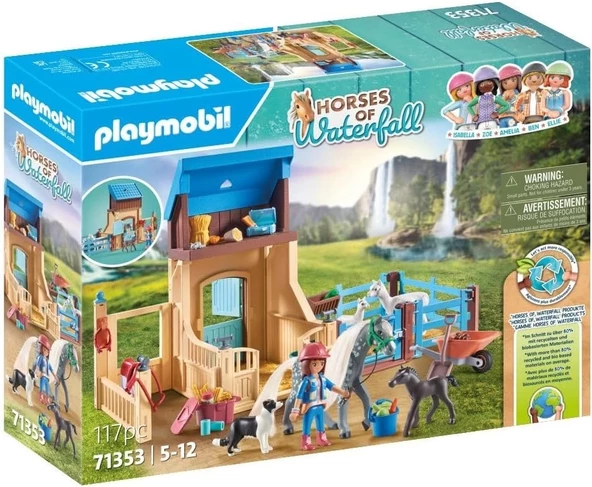 PLAYMOBIL 71353 Stall with Amelia and Whisper ürün görseli 1