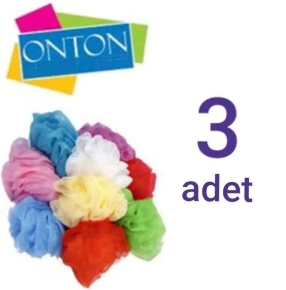 Onton Banyo Duş Lifi 35 G x 3'lü Çok Renkli ürün görseli 1