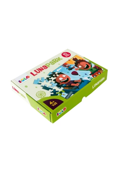 Çocuklar Için Puzzle 60 Parça Lunapark ürün görseli 1