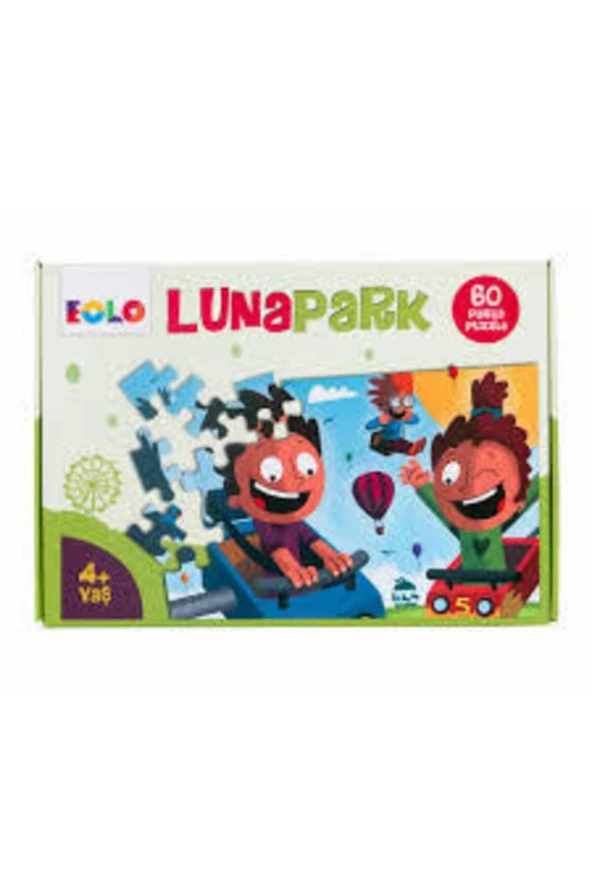 60 Parça Yer Puzzle Lunapark ürün görseli 1