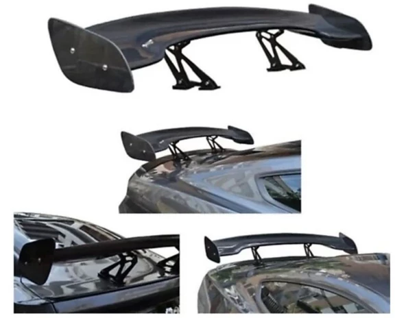 Dtm Bagaj Üstü Spoiler Pianoblack Metal Ayaklı Üniversal Tüm Sedan Modeller ürün görseli 1