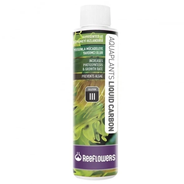 Reeflowers AquaPlants Liquid Carbon - III 500 ML Fotosentez ve Büyüme SKT: 08/2022 ürün görseli 1