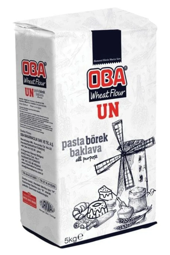 Oba Pastalık Böreklik Un 5 Kg ürün görseli 1