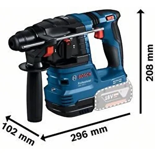 Bosch Gbh 185-LI Akülü Kırıcı Delici (Solo) 0611924020 ürün görseli 1