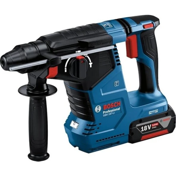 Bosch Gbh 187-Lı One Chuck Akülü Sds Plus Kırıcı Delici Çift Akülü ürün görseli 1