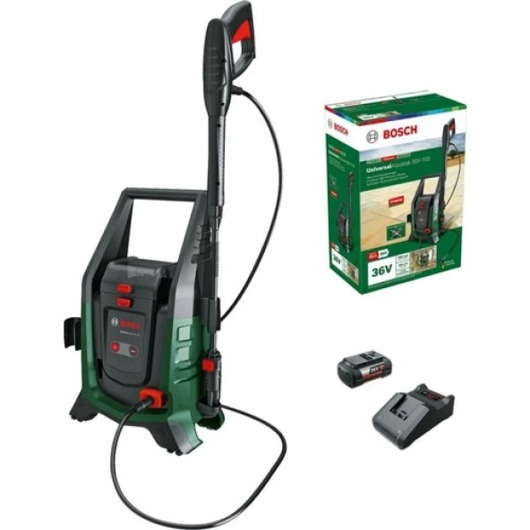 Bosch Universalaquatak 36V-100 Akülü Yüksek Basınçlı Yıkama Makinesi 06008C7002 ürün görseli 1
