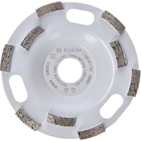 Bosch Expert For Concrete Yüksek Hızlı Elmas Çanak Disk 125MM ürün görseli 1