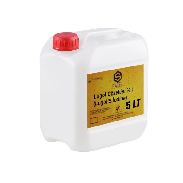 Lugol Çözeltisi % 1 (Lugol’S İodine) 5 LT ürün görseli 1