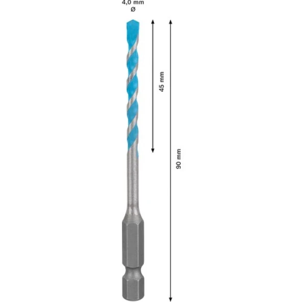 Bosch Expert Hex-9 Multiconstruction Delme Ucu 4 x 45 x 90 mm ürün görseli 1