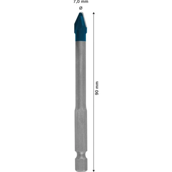 Bosch Expert Hex-9 Hardceramic Delme Ucu 3 x 90 mm ürün görseli 1