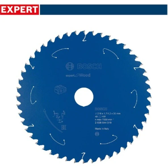 Bosch Expert 216X30 mm 48 Diş Ahşap Daire Testere 2608644519 ürün görseli 1