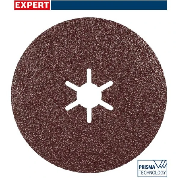 Bosch R781 Expert 100 mm 60 Kum Metal Disk Zımpara 25'li 2608621789 ürün görseli 1