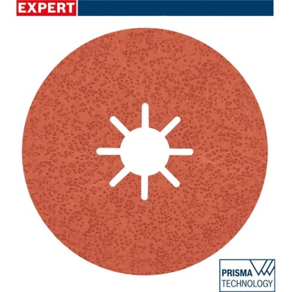 Bosch R782 Expert 180 mm 36 Kum Inox Disk Zımpara 25'li 2608621828 ürün görseli 1