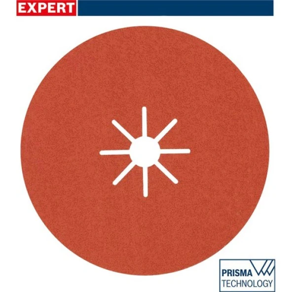 Bosch R782 Expert 180 mm 60 Kum Inox Disk Zımpara 25'li 2608621829 ürün görseli 1