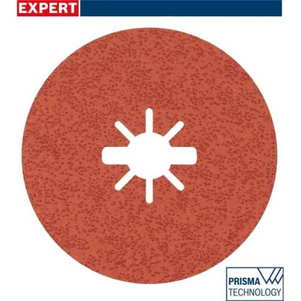 Bosch R782 Expert 125 mm 36 Kum Inox Disk Zımpara 5'li 2608621808 ürün görseli 1