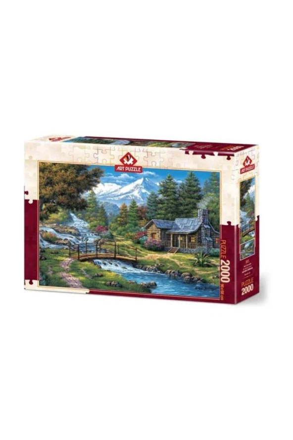 Art Puzzle İki Küçük Şelale 2000 Parça  Puzzle 5471 ürün görseli 1