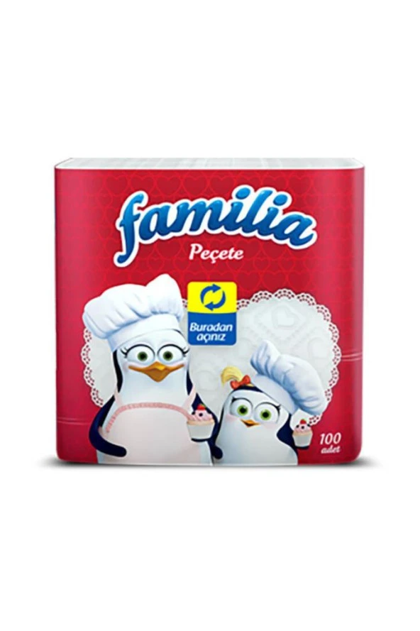 Familia 100'lü Peçete ürün görseli 1