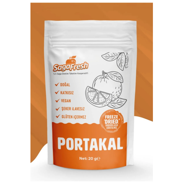 Dondurularak Kurutulmuş Portakal Dilimleri ürün görseli 1