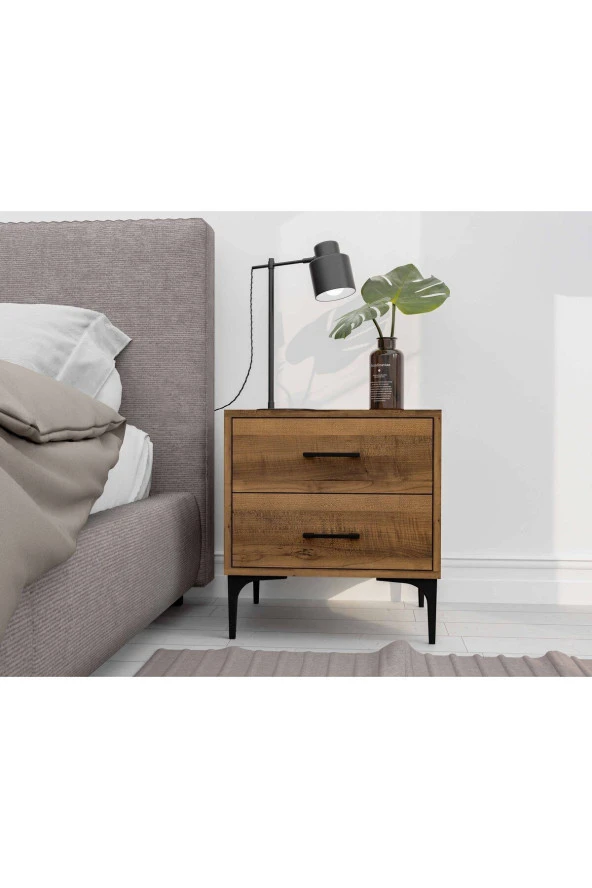 Mezza 3670 ZEN 2 ÇEKMECELİ AYAKLI KOMODİN HAT - Resim 4