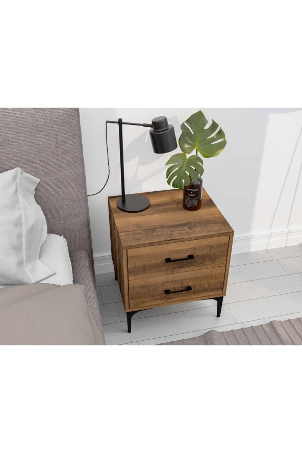 Mezza 3670 ZEN 2 ÇEKMECELİ AYAKLI KOMODİN HAT - Resim 5