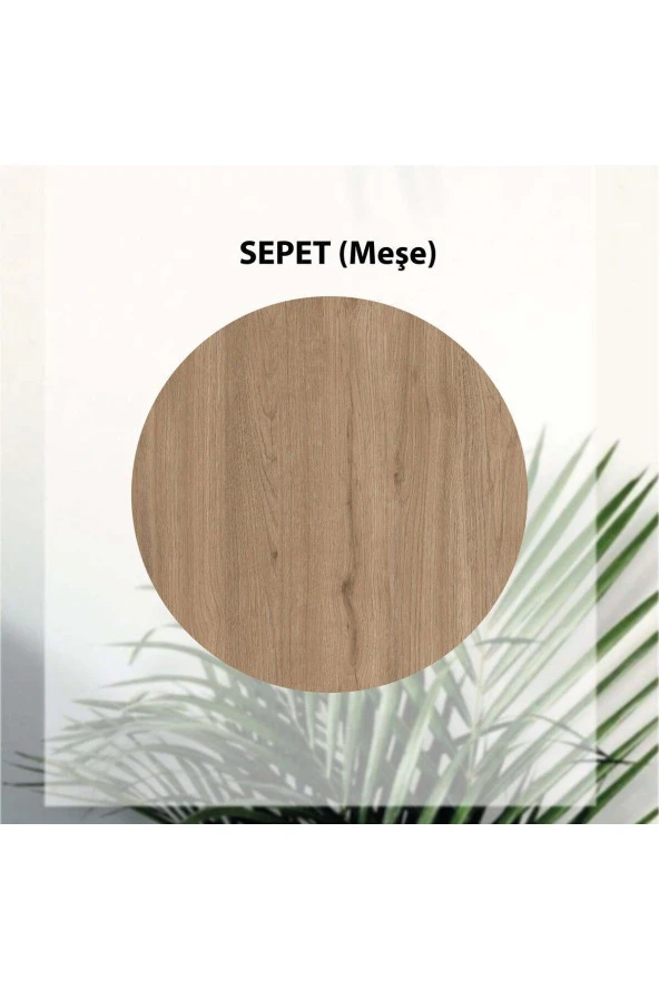 Mezza 3722 MONA 2 ÇEKMECELİ KOMODİN SEPET - Resim 7