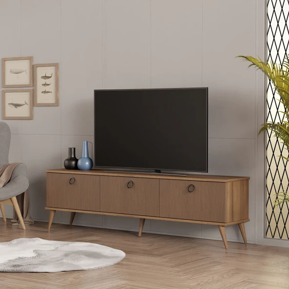 Mezza 1370 Lexus 180 CM (AHŞAP AYAKLI) Tv Ünitesi Ürgüp - Kaplan ürün görseli 1