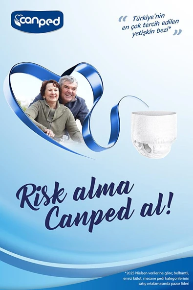 Canped Emici Külot XL-Extra Large Beden 30 Adet - Resim 3