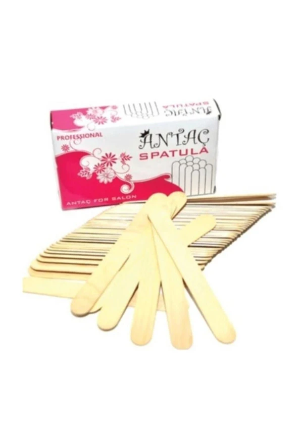 ANTAÇ Spatula Tahta Dil Basacağı 100 Adet - Resim 2