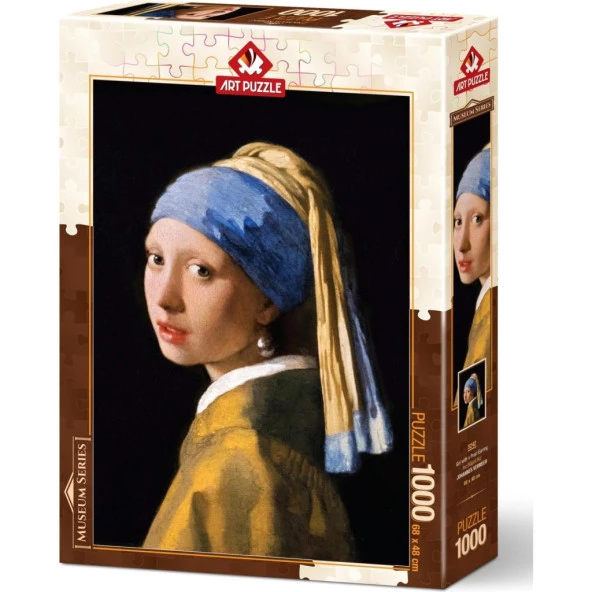 Art Puzzle İnci Küpeli Kız 1000 Parça Puzzle 5242 ürün görseli 1