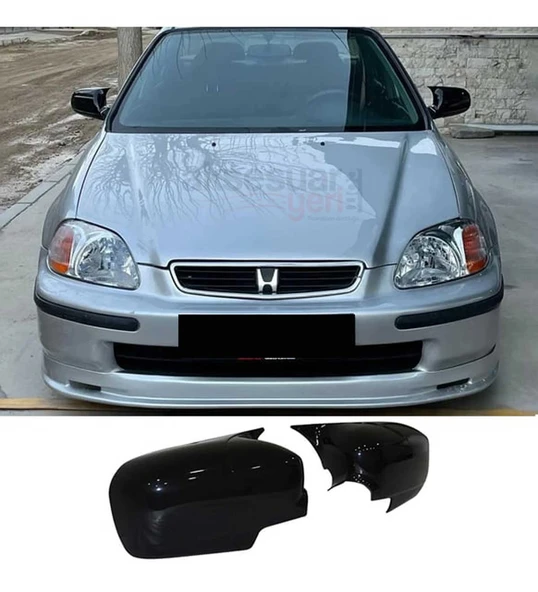 Honda Cıvıc 1996-2000 Yarasa / Batman Ayna Kapağı ürün görseli 1