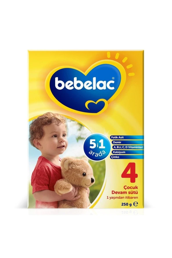 BEBELAC Bebek Devam Sütü No4 250gr - Resim 2