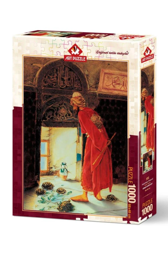 Art Puzzle Kaplunbağa Terbiyecisi 1000 Parça Puzzle 4452 ürün görseli 1